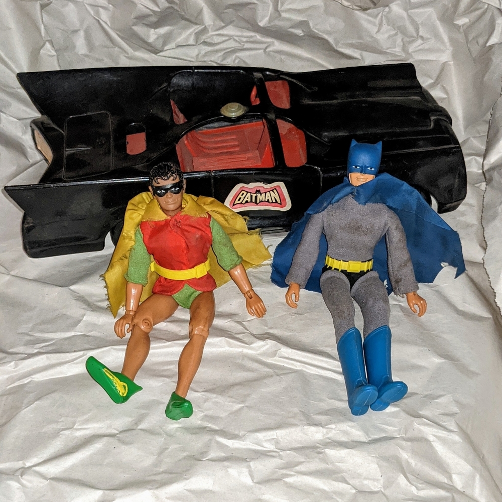 Vintage Mego Batman & Robin